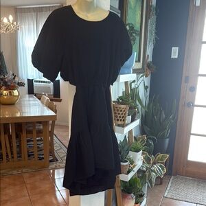Madewell Cutout Elegant Black Women's Dress